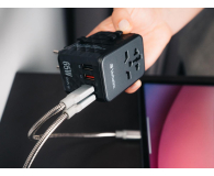 Verbatim Uniwersalny adapter podróżny UTA-05 GaN III USB-C PD 65W QC - 1206081 - zdjęcie 6